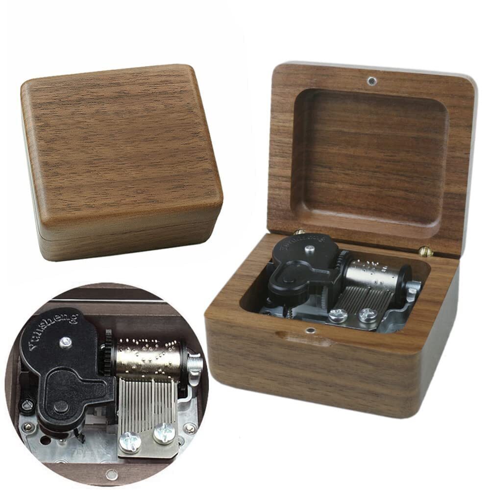 3751 Music Box Vintage Musical Boxs Gift for Birthday Valentine's Day